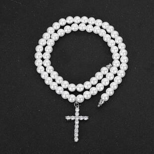 Elegant Pearl Bracelet for Women | Trendy Titanium Steel Hand Jewelry | Caratix Jewelry - CaratixJewelry