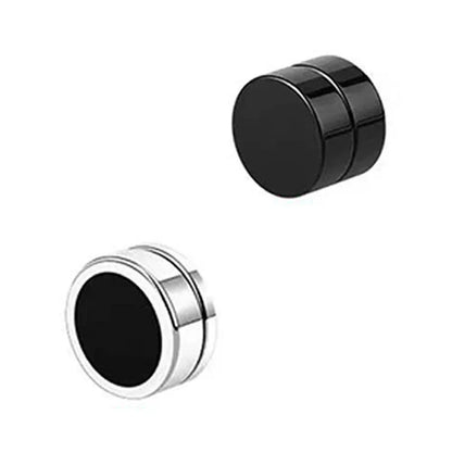 Unisex Geometric Magnetic Earrings - Luxury Stainless Steel