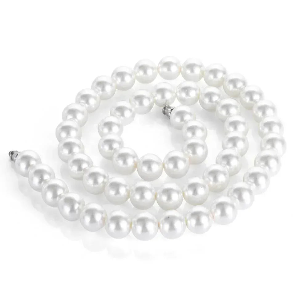 Simple Pearl Necklace for Women | High-End Hip Hop Jewelry | Caratix Jewelry - CaratixJewelry