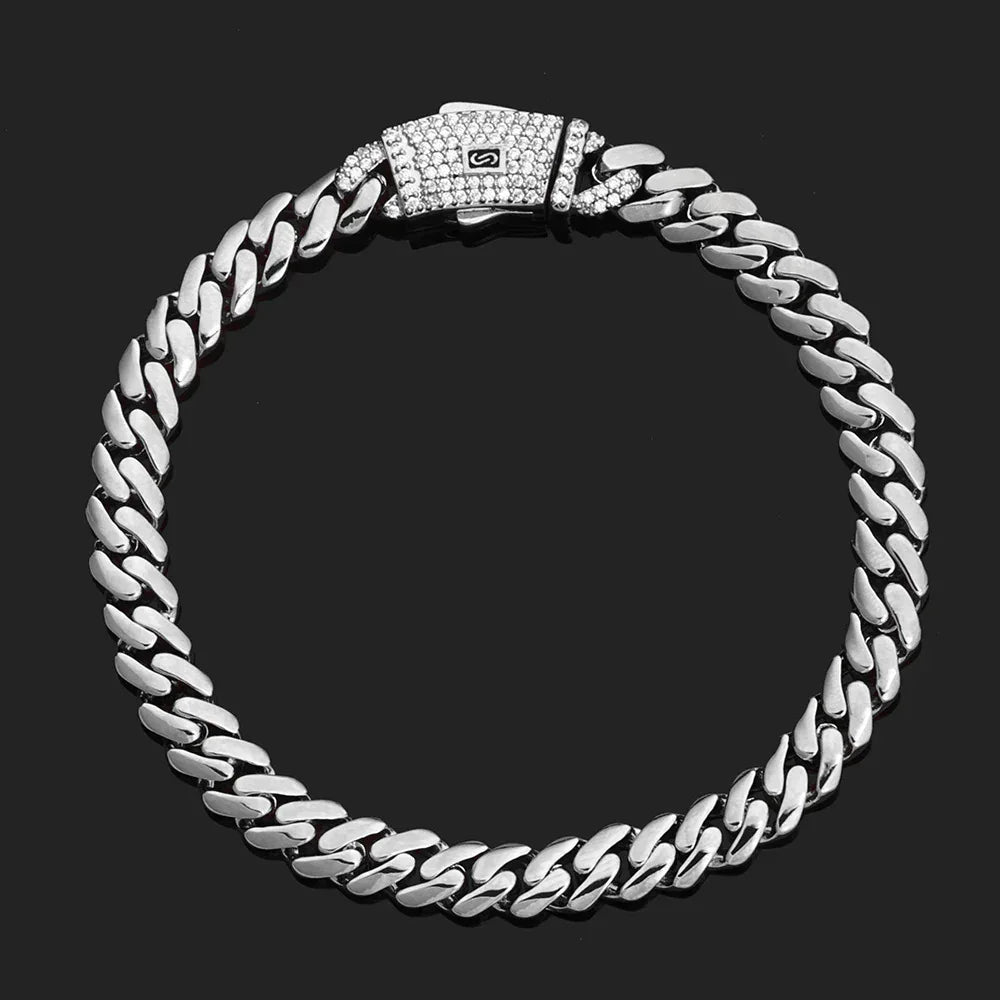 Custom 14K Gold Cuban Chain Bracelet for Men | Caratix Jewelry - CaratixJewelry
