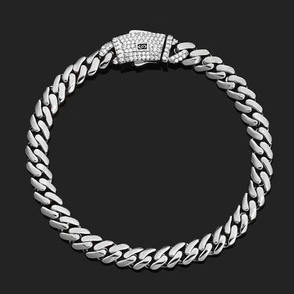 Custom 14K Gold Cuban Chain Bracelet for Men | Caratix Jewelry - CaratixJewelry