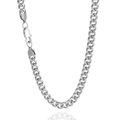 Snake Head Cuban Chain Necklace with Box Clasp 18K Gold Plated for Men | Caratix Jewelry - CaratixJewelry