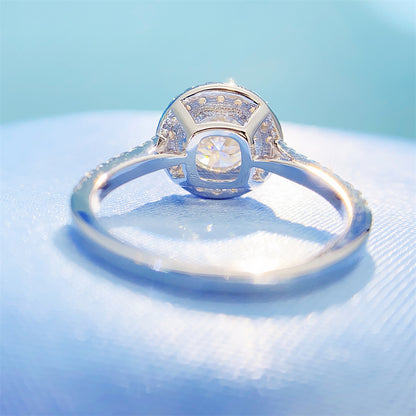 2026 Summer New S925 Silver 3ct Moissanite Ring | 3 Carat D Color VVS1 Solitaire | Caratix