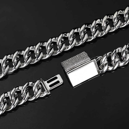 Eye Pendant Necklace Micro Pave Zircon Hip Hop Jewelry - CaratixJewelry