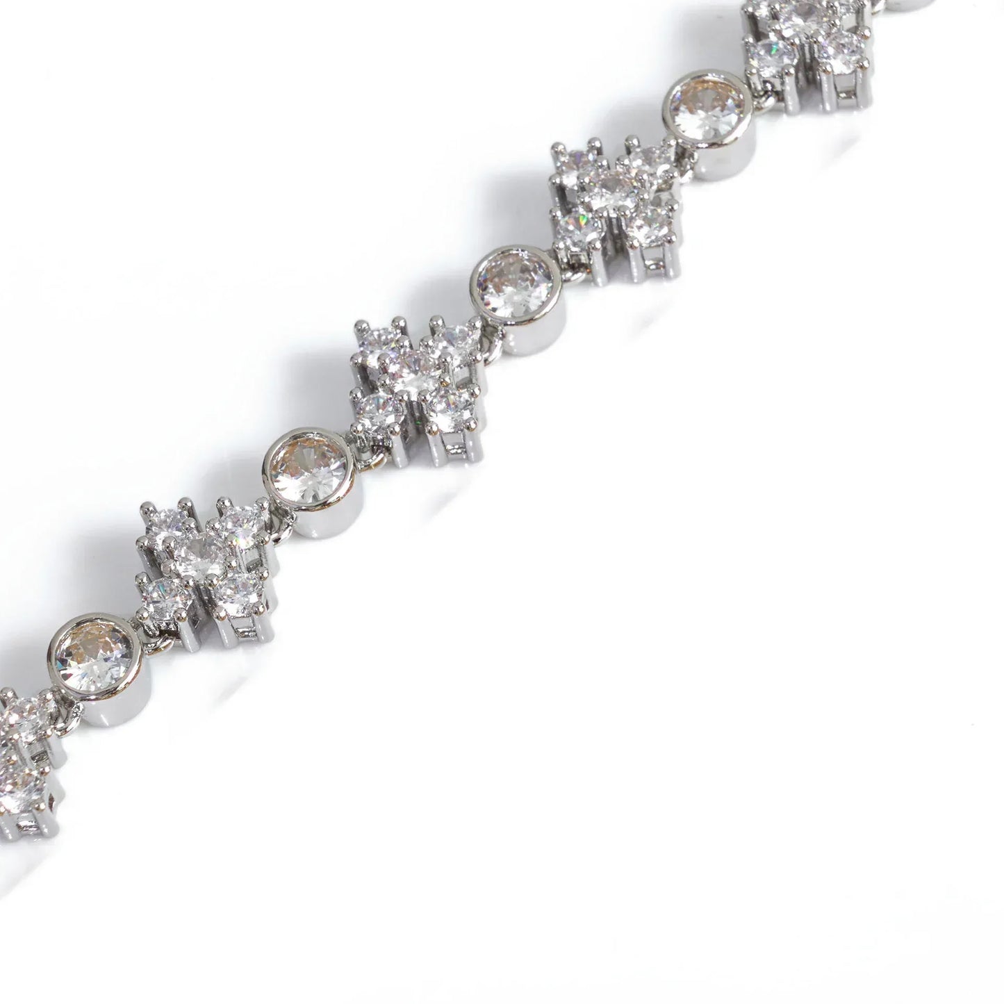 Cross Necklace Beaded Chain Zircon Hip Hop Jewelry for Men | Caratix Jewelry - CaratixJewelry