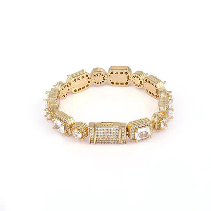Custom Iced Out CZ Pendant Necklace for Men – Hip Hop Jewelry with 14k Gold Plating | Caratix Jewelry - CaratixJewelry