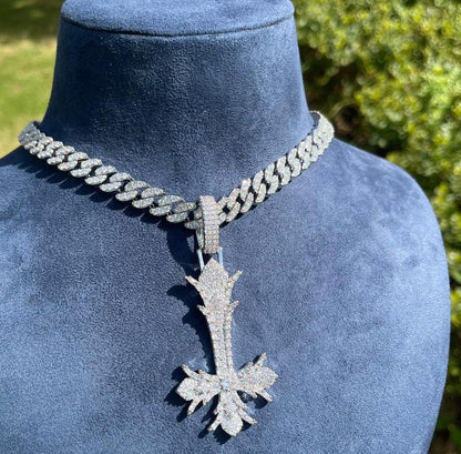 Men's Hip Hop Streetwear Necklace |14K Gold Finish Silver/Copper Jewelry - CaratixJewelry