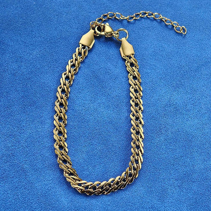 Custom 4mm Stainless Steel Keel Chain Hip Hop Jewelry for Men | Caratix - CaratixJewelry