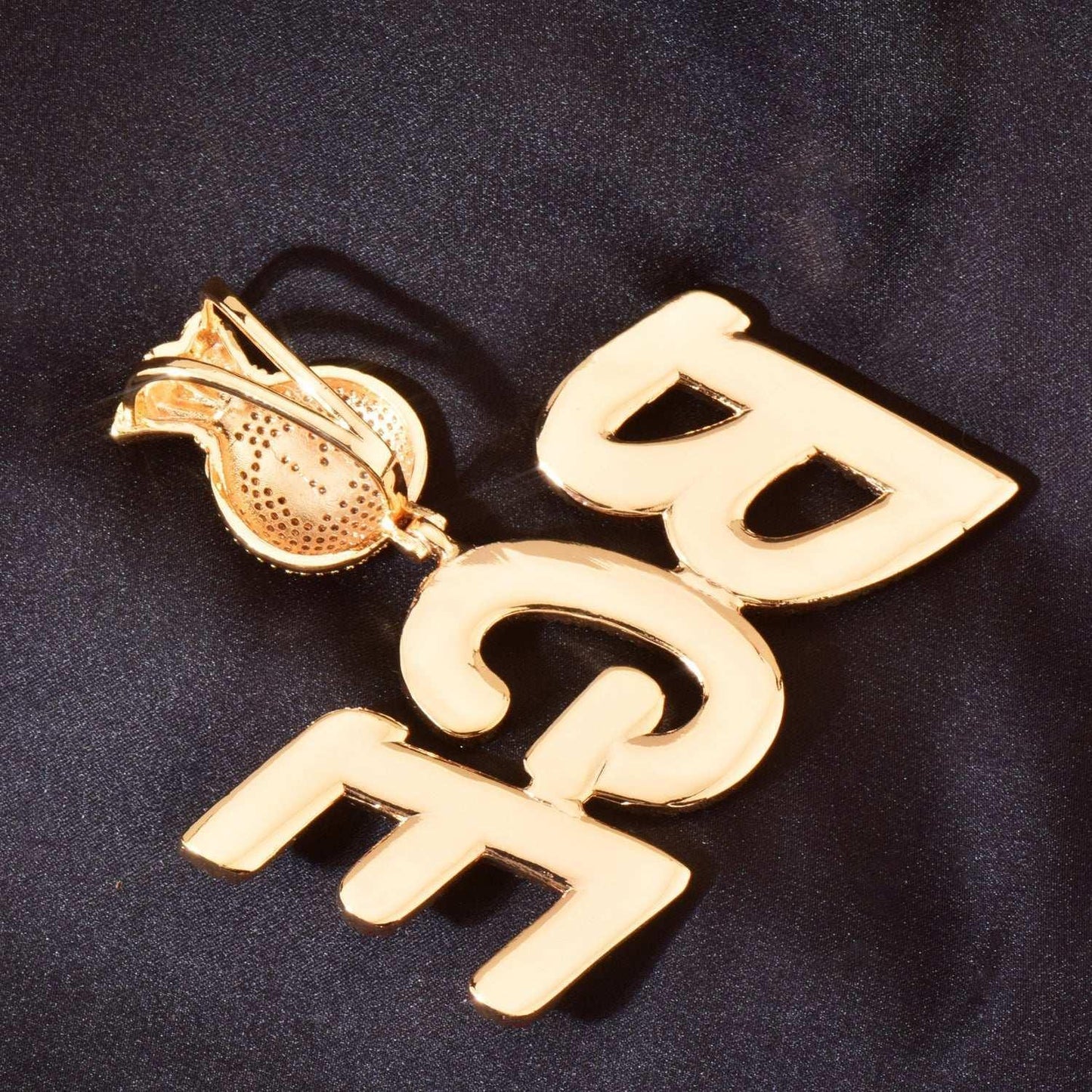 Dollar Sign Letter Chain | Hip Hop DIY Alphabet Pendant Trendy Fashion Necklace - CaratixJewelry