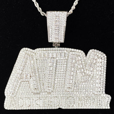 Women's "Addicted To Money" Necklace | Premium Copper CZ Cash Flow Jewelry - CaratixJewelry