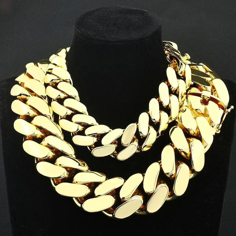 Polished Cuban Link Chain for Men – S925 Sterling Silver Minimalist Luxury Hip Hop Necklace - CaratixJewelry
