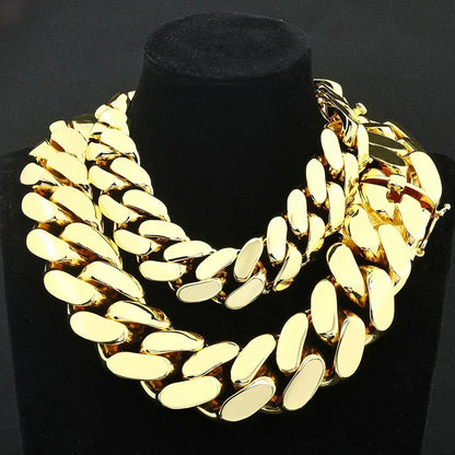 Polished Cuban Link Chain for Men – S925 Sterling Silver Minimalist Luxury Hip Hop Necklace - CaratixJewelry
