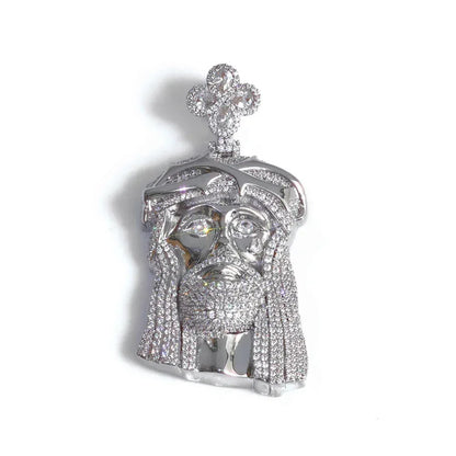3D Iced Out Figure Portrait Pendant | Custom Pendant Necklace for Men | Caratix - CaratixJewelry