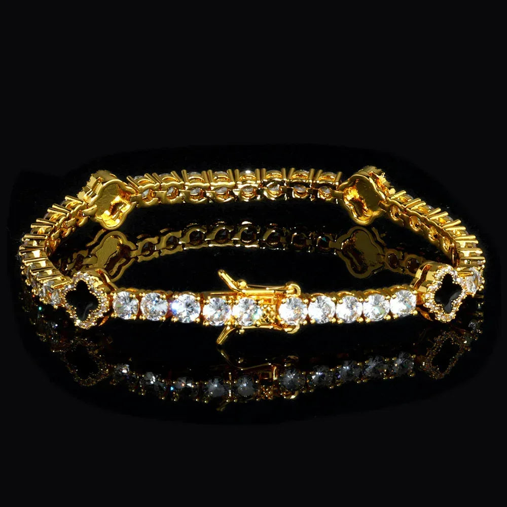 Zircon Tennis Chain Bracelet Elegant Luxury Jewelry for Women | Caratix Jewelry - CaratixJewelry