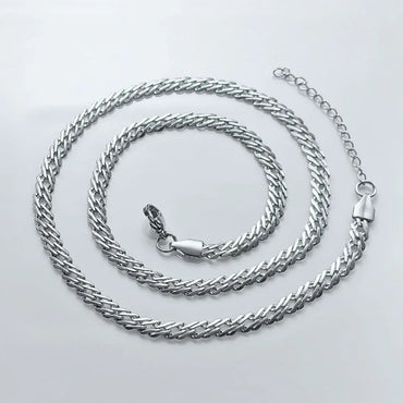 Custom 4mm Stainless Steel Keel Chain Hip Hop Jewelry for Men | Caratix - CaratixJewelry