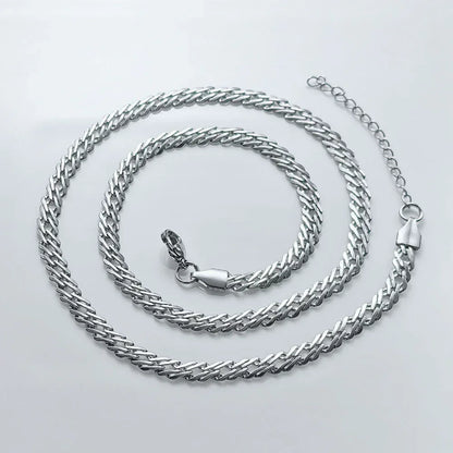 Custom 4mm Stainless Steel Keel Chain Hip Hop Jewelry for Men | Caratix - CaratixJewelry