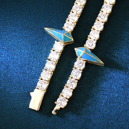 5mm Black Panther Style Chain Necklace with Zircon | Trendy Hip Hop Jewelry for Men | Caratix Jewelry - CaratixJewelry