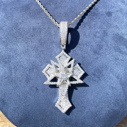 Men's Opium Style Gothic Necklace | Y2K Punk Grunge Jewelry | Caratix - CaratixJewelry