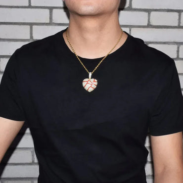 Men's Heartbreak Necklace | Premium Copper CZ Emotional Jewelry Caratix - CaratixJewelry