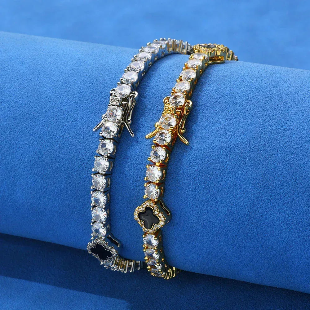 Zircon Tennis Chain Bracelet Elegant Luxury Jewelry for Women | Caratix Jewelry - CaratixJewelry