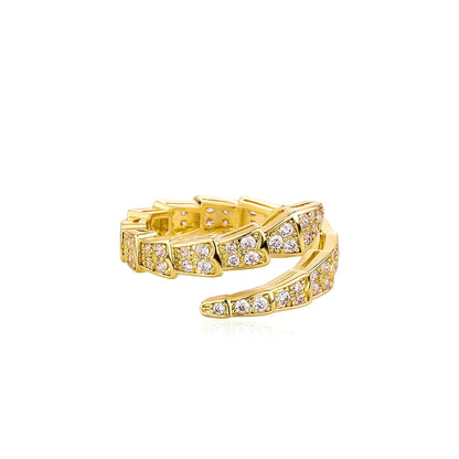Mechanical Bone Joint Bracelet & Ring Set | Iced Out Skeleton Bling | Caratix