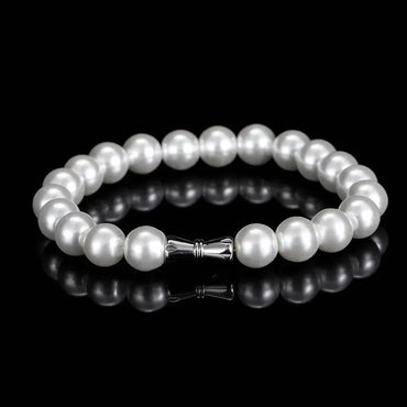 Minimalist Pearl Bracelet for Men & Women | Trendy Hip Hop Jewelry with Luxury Feel | Caratix Jewelry - CaratixJewelry