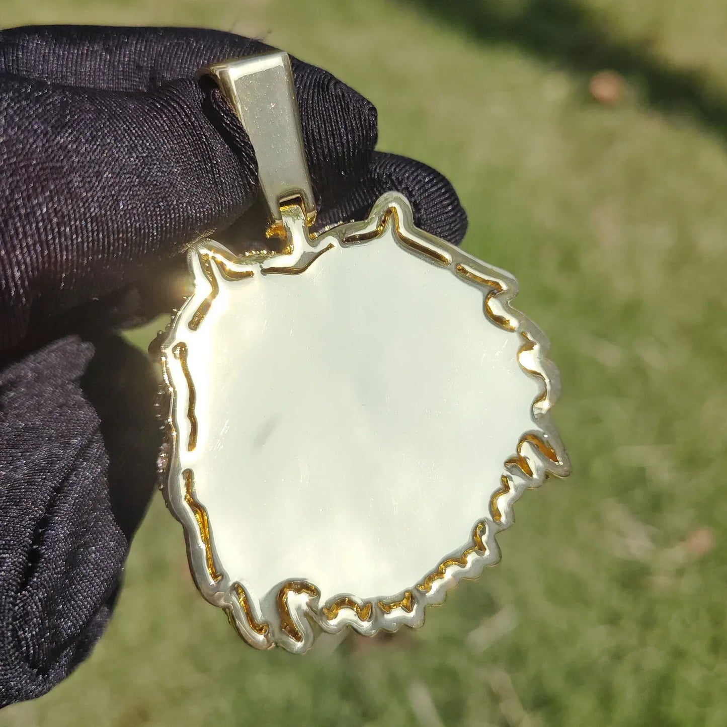 Iced Out Cartoon Girl Pendant Necklace – Hip Hop CZ Fashion Jewelry for Men & Women - CaratixJewelry