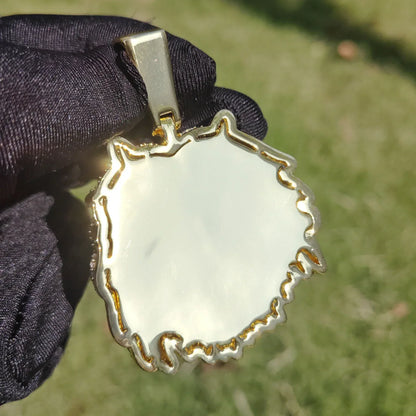 Iced Out Cartoon Girl Pendant Necklace – Hip Hop CZ Fashion Jewelry for Men & Women - CaratixJewelry