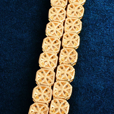 10mm/12mm Iced Out Cuban Chain Necklace with Zircon Stones for Men | Hip Hop Jewelry – Caratix Jewelry - CaratixJewelry