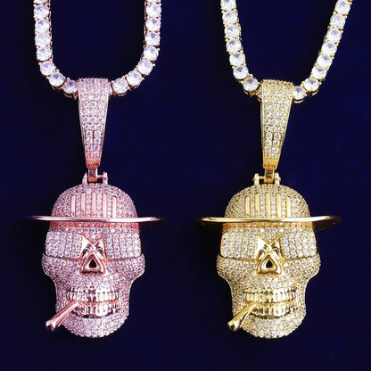 Men's Real Copper "Badass" Necklace | Edgy Streetwear Charm - CaratixJewelry