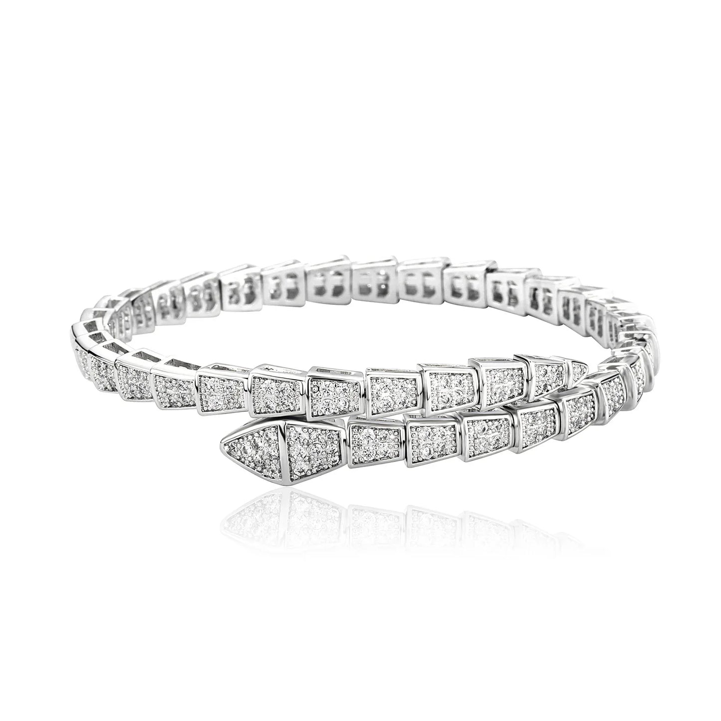 Mechanical Bone Joint Bracelet & Ring Set | Iced Out Skeleton Bling | Caratix