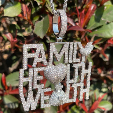 Men's Life Goals Mantra Necklace | Premium Copper CZ Inspirational Jewelry Caratix - CaratixJewelry