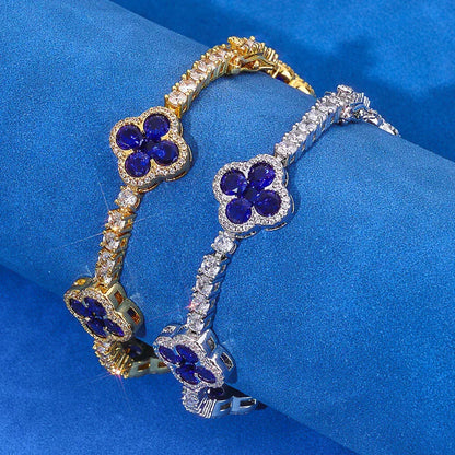 Zircon Tennis Chain Bling Jewelry Bracelet for Men | Caratix Jewelry - CaratixJewelry