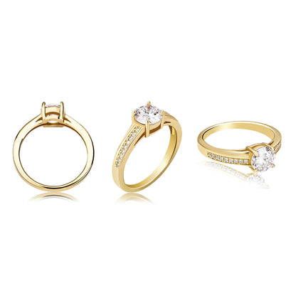 D Color VVS1 Moissanite Ring | S925 Sterling Silver | Caratix