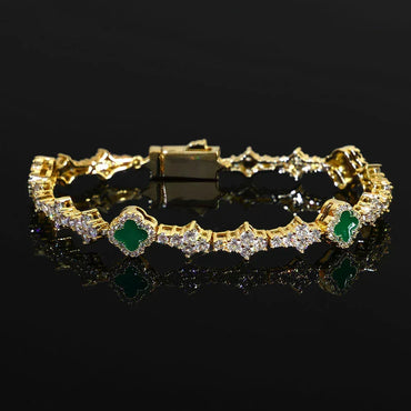 6.5mm Tennis Bracelet Zircon Iced Out Jewelry for Men | Caratix Jewelry - CaratixJewelry