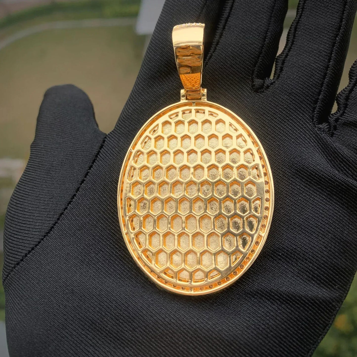 Memorial Photo Pendant | CZ Iced Out DIY Custom Picture Hip Hop Jewelry - CaratixJewelry