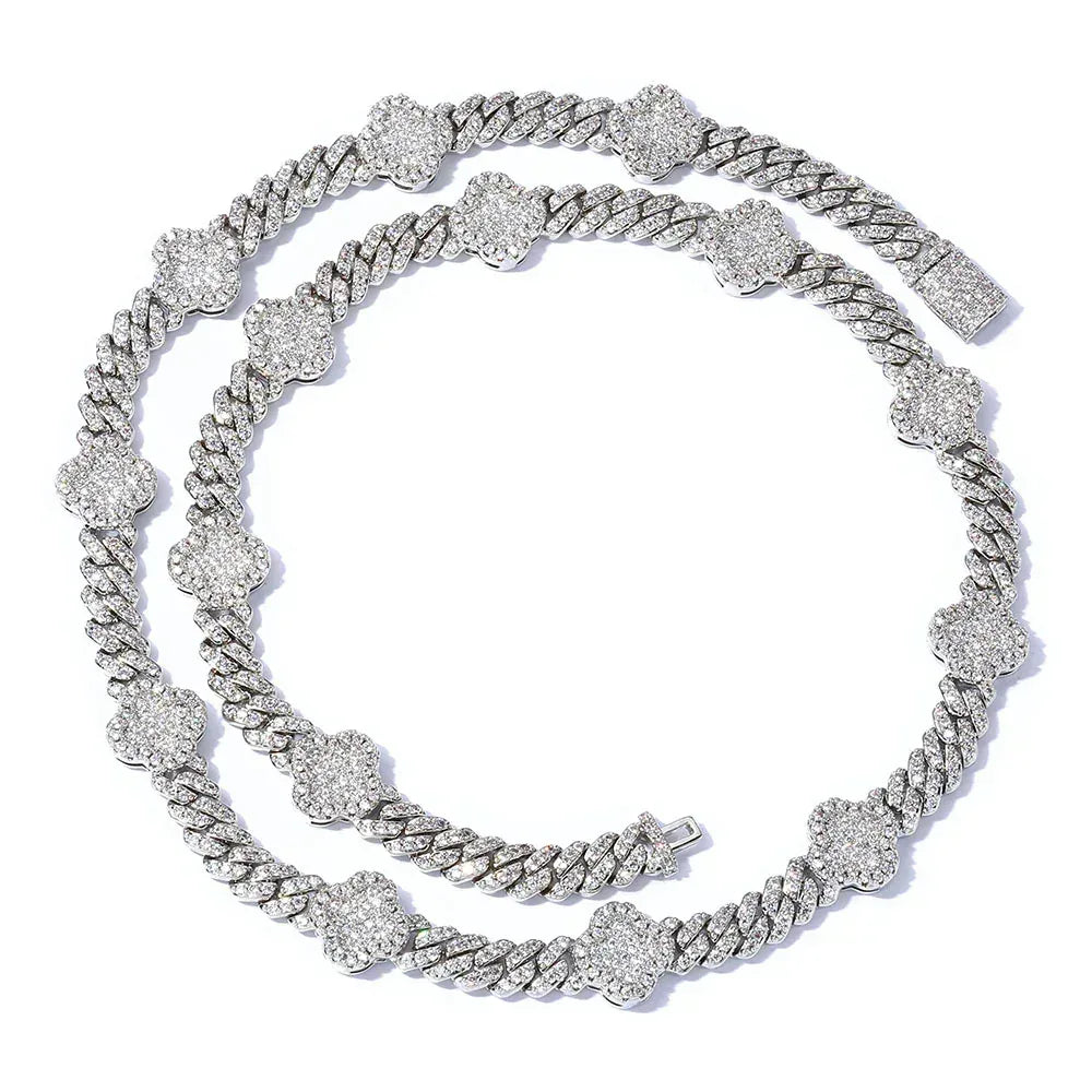 6mm Iced Out Cuban Chain Zircon Rapper Hip Hop Bracelet for Men | Caratix Jewelry - CaratixJewelry