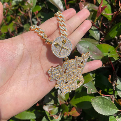Men's Loyalty & Success Necklace | Premium Copper CZ Hustle Jewelry Caratix - CaratixJewelry