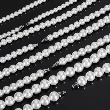 Simple Pearl Necklace for Women | High-End Hip Hop Jewelry | Caratix Jewelry - CaratixJewelry