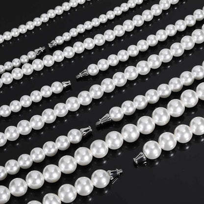 Simple Pearl Necklace for Women | High-End Hip Hop Jewelry | Caratix Jewelry - CaratixJewelry