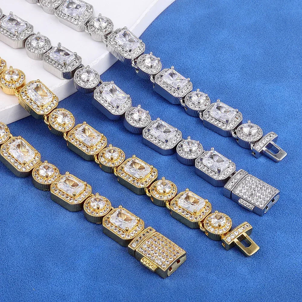 Custom Iced Out CZ Pendant Necklace for Men – Hip Hop Jewelry with 14k Gold Plating | Caratix Jewelry - CaratixJewelry