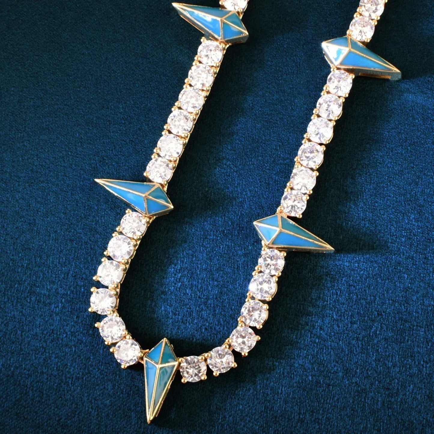 5mm Black Panther Style Chain Necklace with Zircon | Trendy Hip Hop Jewelry for Men | Caratix Jewelry - CaratixJewelry