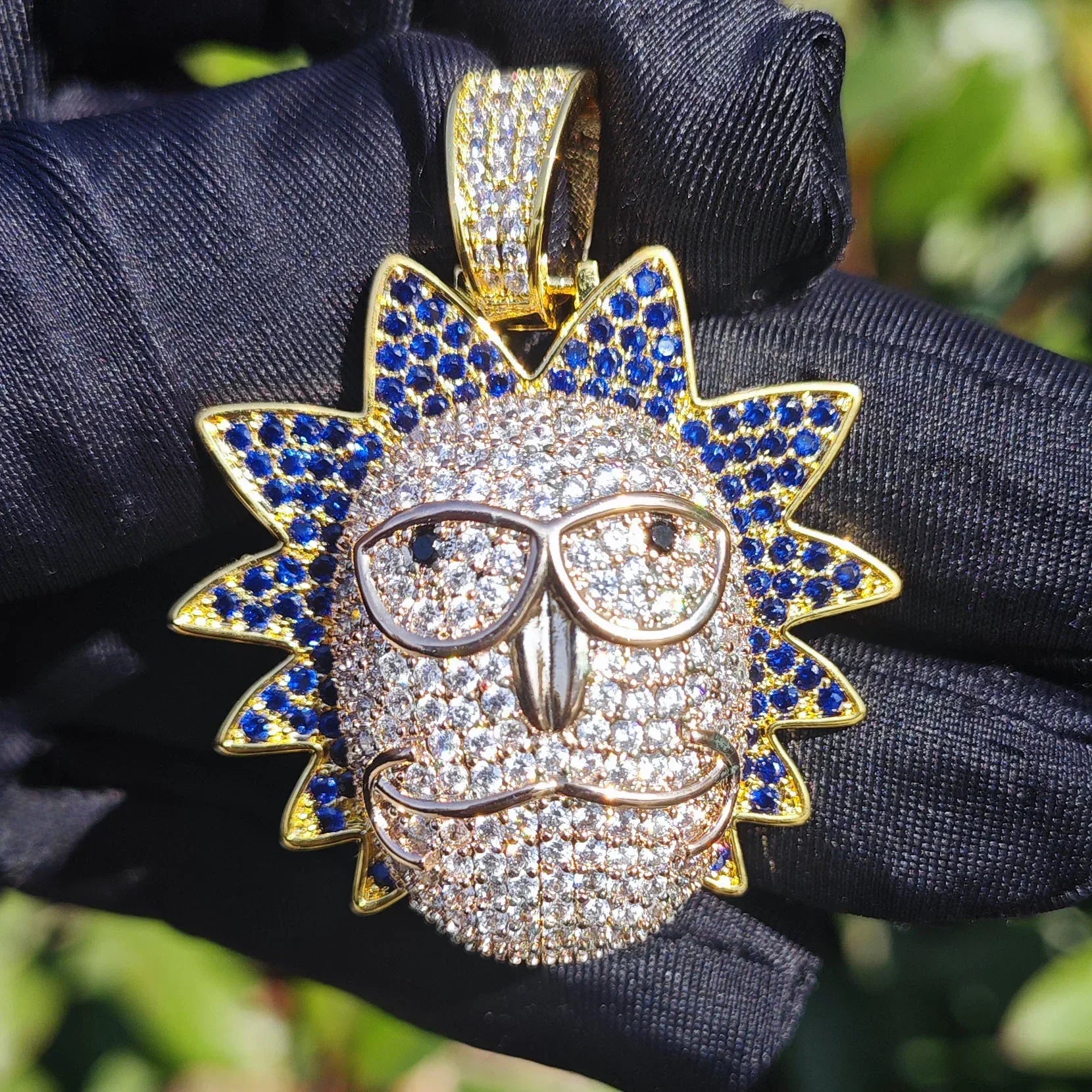 Anime Cartoon Pendant Necklace | Hip Hop Streetwear Trendy Unisex Jewelry - CaratixJewelry