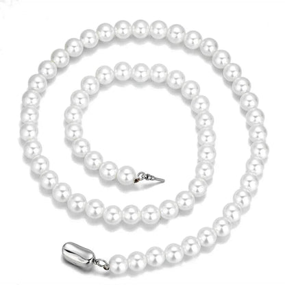 8mm Pearl Choker Necklace Minimal Luxury Jewelry for Women | Caratix Jewelry - CaratixJewelry