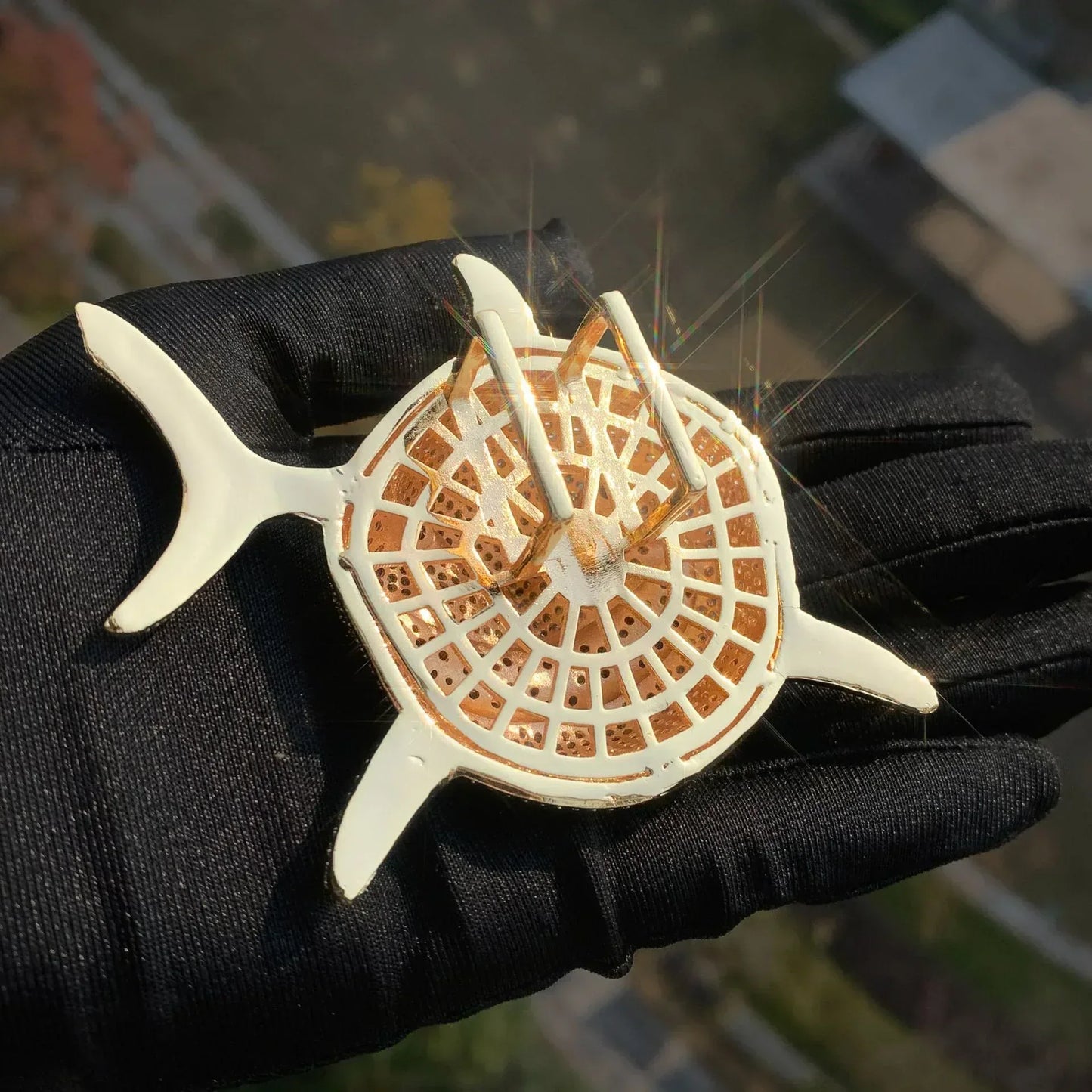 Iced Out Shark Pendant Necklace | CZ Hip Hop Men’s Streetwear Nightclub Jewelry - CaratixJewelry
