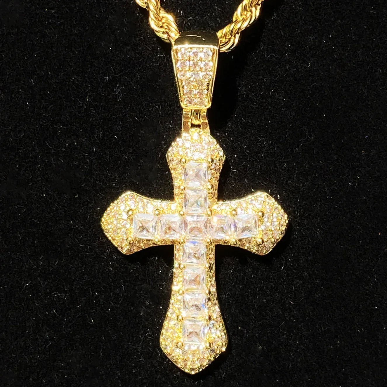 Women's Emerald Cut CZ Necklace | Classy Hip Hop Jewelry | Caratix - CaratixJewelry