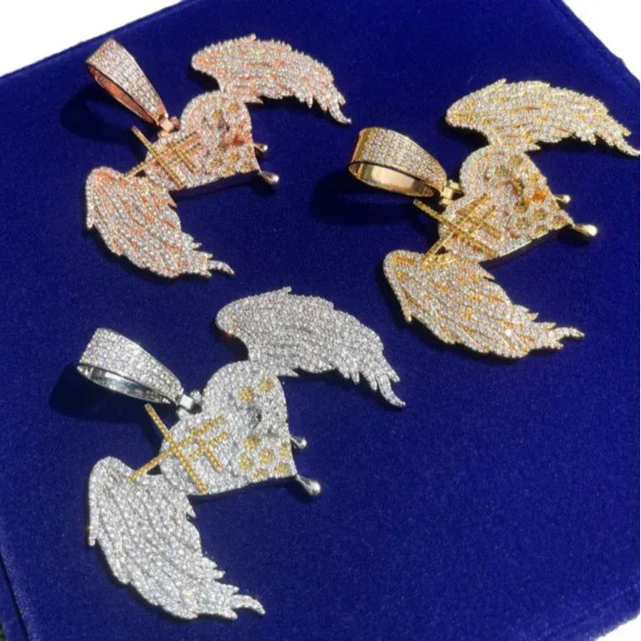 Men's Micro-Set CZ Hip Hop Jewelry | Premium Copper Streetwear Accessories - CaratixJewelry