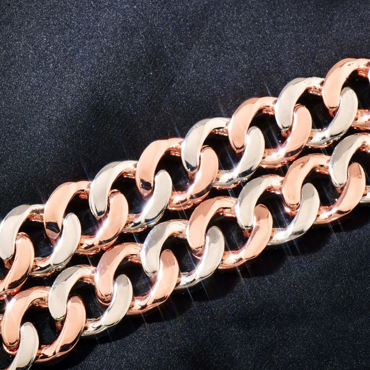 18mm Iced Out Gold Cuban Chain Necklace - CaratixJewelry