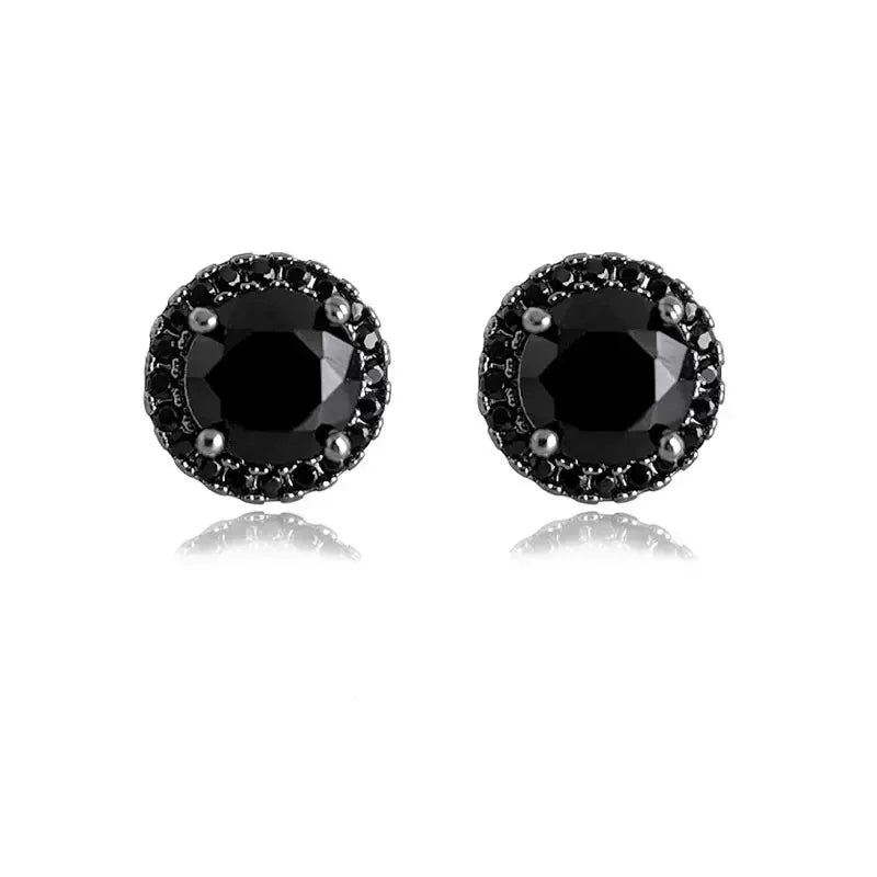 Premium Mens Sparkling Magnetic Studs - Sleek Minimalist Style