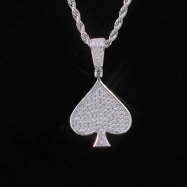 Heart Zircon Custom Chain Pendant Hip Hop Necklace for Men & Women | Caratix Jewelry - CaratixJewelry